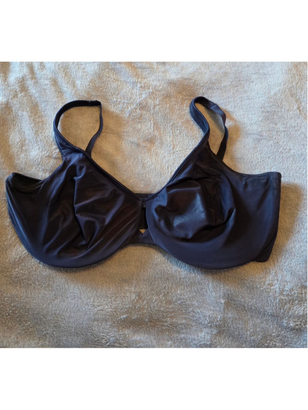 Lilyette 40DDD Unlined navy blue Underwire Bra